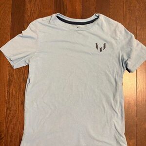Lionel Messi Collection Youth Large Graphic T-Shirt - Light Blue Size L 14-16